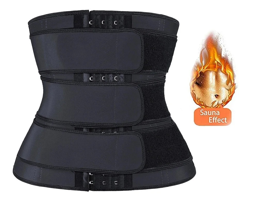 Private Label Slimming Body Shaper Tummy Control Cincher Sauna Effect Neoprene Waist Trimmers Belt
