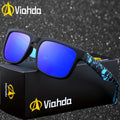 Viahda V5089 2021 Men Car Driver Goggles Anti-glare  Driving Sunglasses Polarized Night Vision Sun Glasses