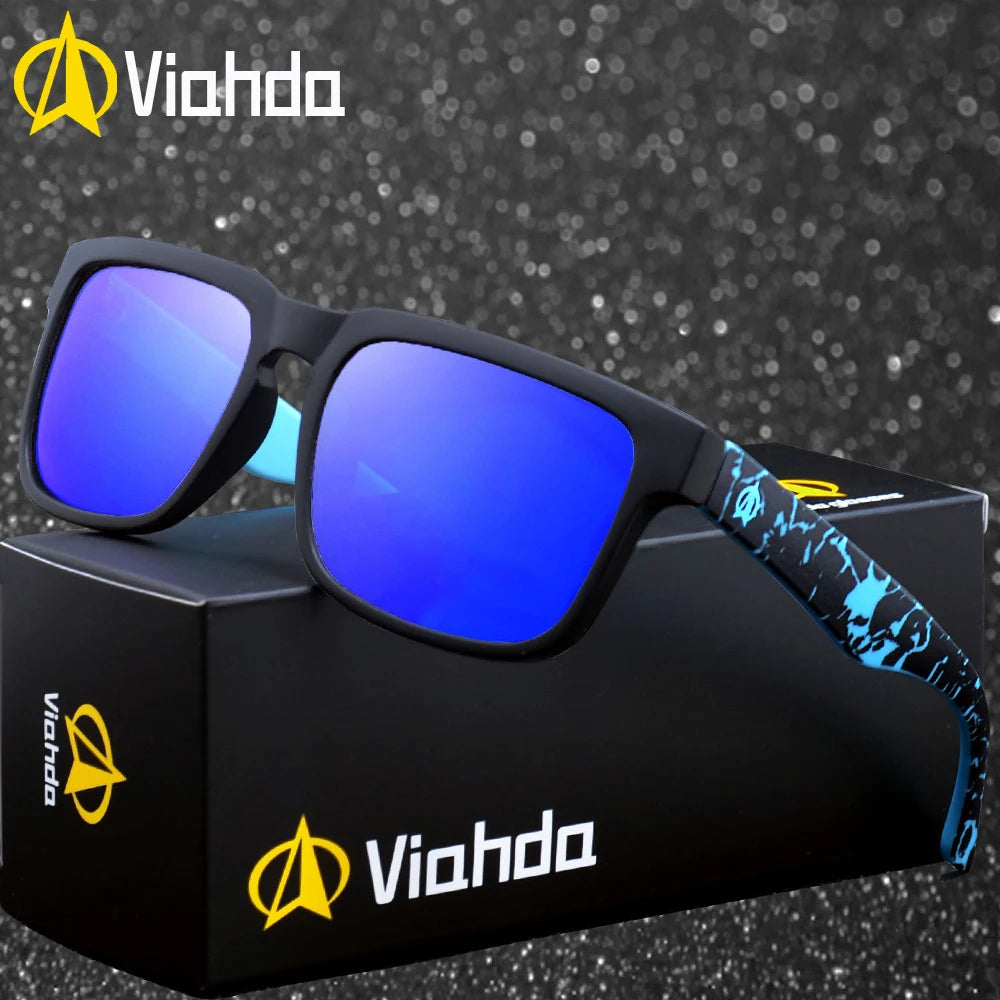 Viahda V5089 2021 Men Car Driver Goggles Anti-glare  Driving Sunglasses Polarized Night Vision Sun Glasses