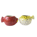 Personalized Hawaiian Cocktail Cup Creative Ceramic Mug Fish Tiki Mug for Tiki Lovers Collection