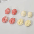 Synthetic Coral Pink Beads Fish Shape Loose Beads for Making Jewelry Necklace 11x13mm 14x15mm Straight Hole