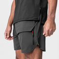 Men's Summer Casual Athletic Shorts Breathable Quick Dry Polyester Mid Length for Running Fitness in Plus Size European Style