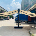 Aluminum Awning Slats  Folding Awning Roofing Sheet Cassette Retractable  Double Side Awning Car Bracket