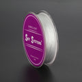 0.6&0.85mm Crystal Elastic Cord Transparent Flat Jewelry Accessories Bracelet Necklace Material Filamentary Clear Color