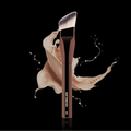 HOURGLASS Rose Gold Angled Soft Fiber Liquid Foundation & Concealer Brush Professional Makeup Tool for Face Blending 22#