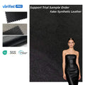 Soft Waterproof PU Leather Fabric for Women's Jackets Coats Pants Gloves and Accessories for Garments and Skirts