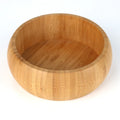 Natural Bamboo Wood Eco-Friendly Modern Back School Vegetable Noodle Bread Pulp Salad Bowl Fruit Basket Large Serving Bowls