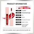 Wholesale Private Label Vegan Herbal Lip Stain Long Lasting Lip Gloss Moisturizing Liquid Plumping