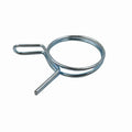 Manufacturer Wholesale Automotive Fuel Double Wire Hose Clamp Stainless Steel Heavy Duty Spring Clip Adjustable Tube Clamp