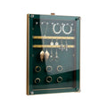 Luxury customize rings earrings pendants metal jewelry showcase display props for Jewellery shop