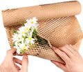 Factory Price Wholesale Recyclable Environmentally Friendly Honeycomb Packaging Paper Rolls with Custom Sizes
