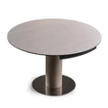 Modern Luxury Minimalist Style Dining Room Furniture Metal Frame with Thickened Artificial Rock Plate Countertop Applique Set
