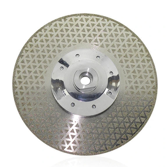 Pexmientas 5 Inch Granite Marble Tile  Single Coated Diamond Cutting Grinding Disc Saw Blade Electroplated Diamond Blade