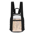 PVC Transparent Schoolbag Outdoor Europe and the United States Sports Ground Waterproof Mini Transparent  Backpack Travel Bag