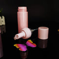 100ml 120ml 150ml 200ml 250ml  Liquid Soap pink Gradient Color PET Plastic Foam Pump Bottle for Skincare Cosmetic pink Bottle
