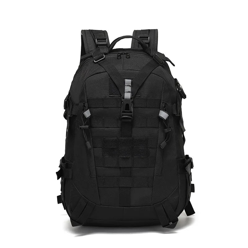 Hot Selling 25L Tactical Backpack Reflective Material Detachable Double Mobile Phone Strap Sport Outdoor Survival Gear National