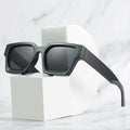 Hot Fashion Candy Color Newest 2022 Gafas De Sol Italy Design Private Label Latest Unique Black Thick Square Sunglasses