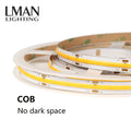 Indoor Decoration 320leds Per Meter COB 10MM Width DC24V 10W Led Strip Light