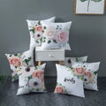 Valentine's Day Print Cotton Linen Pillowcase Cushion Cover 45*45 Sofa Cushions and Home Decor Pillows for Decorative Purposes