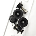 Paddle Tennis Washer M8 Black Rubber Nylon Conical Countersunk Gasket Washer for Panoramic Padel Tennis Court