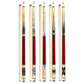 Hot Sell Canadian Maple 1/2 Uni Lock Jointed 57 Inch  13mm Tip Billiard Pool Cue Stick