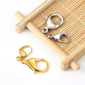 DIY Chain Jewelry Findings 304L Stainless Steel Lobster Claw Clasp 9mm 25mm 15mm Sizes for Making Accessories
