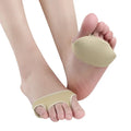 Comfortable Elastic Ball Foot Insert Pads SEBS Metatarsal Sleeve Forefoot Cushion Convenient Toe Split Pad Socks Convenient Toe