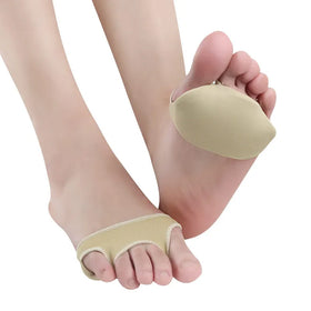 Comfortable Elastic Ball Foot Insert Pads SEBS Metatarsal Sleeve Forefoot Cushion Convenient Toe Split Pad Socks Convenient Toe