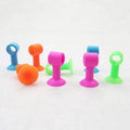 2024 Supply Anti-Collision Bathroom Door Rubber Door Top Punch-Free Silicone Door Stopper