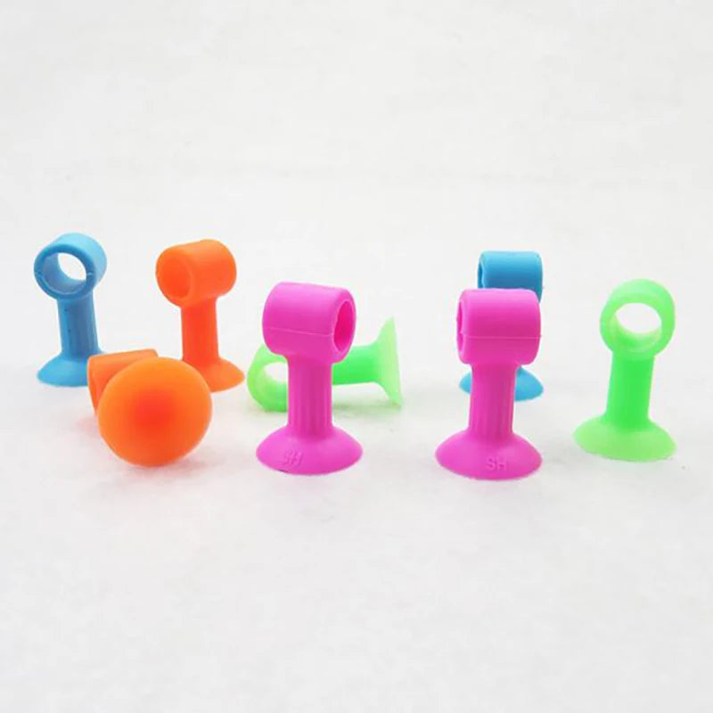 2024 Supply Anti-Collision Bathroom Door Rubber Door Top Punch-Free Silicone Door Stopper
