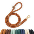 New Release 2024 Products Fashion Trends Personalized Pet Rope Leash Colorful Polyester Dog Leash Custom Luxury Dog Leash