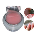 Painless Quick Professional French LED UV Gel Nail Extension Soak Non-Toxic Vegan Eco-Friendly 56g/2oz Pink/Clear Thin Gel