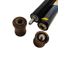 Xmlivet Rosewood/ebony Wooden Uni-lock/Quick Release Joint Billiards Pool Cue Joint Protectors Billiards Accessories