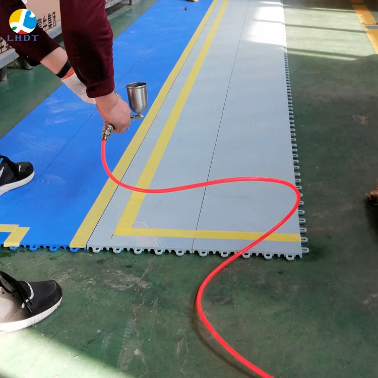 China Anti Slip Polypropylene Suspended Indoor Outdoor Multi Purpose PP Plastic Sport Interlocking Sport Basketball Court