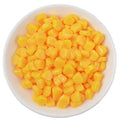 Simulation Corn Kernels Resin Cabochon Beads Artificial Food Flatback Cabochons for Phone Deco Part Scrapbooking DIY