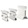 Solar Panel Clamps Photovoltaic Solar Roof Standing Seam Roof Bracket Clamp for Solar Pv Panel Mounting Rack Modules