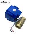 G 1/2" IP65 Ball Valve 24v 220v Two-way Motorized Brass Electric Ball Valve With Actuator