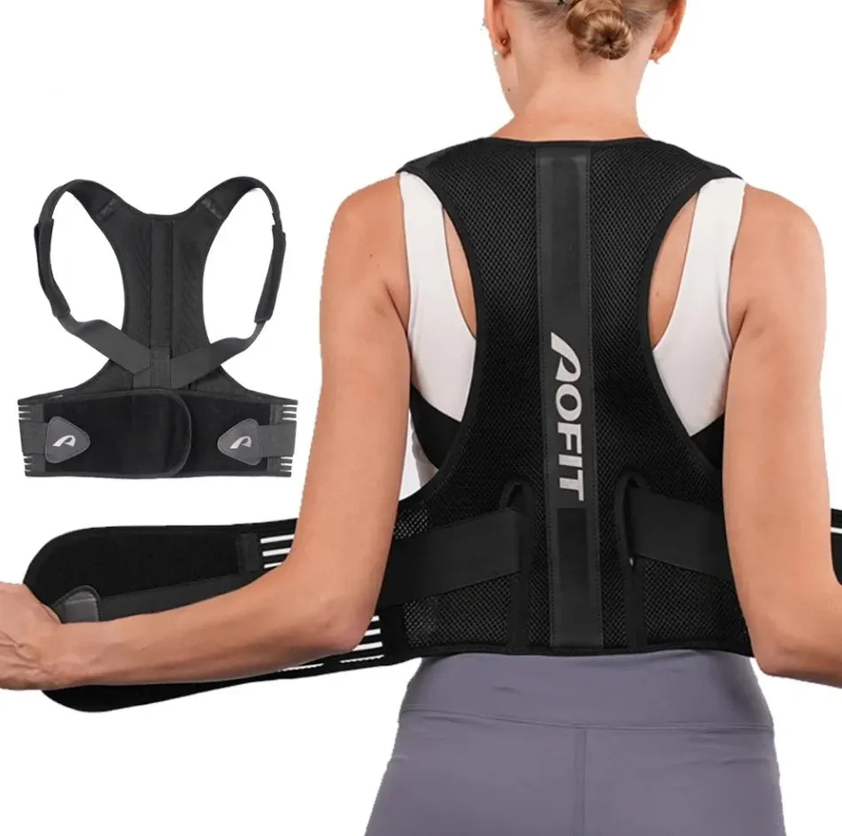 Wholesale Breathable Corrector De Postura Back Support Posture Corrector Belt Upper Back Correction Belt Posture Corrector