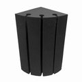 YuanYuan High Density OEM Acceptable Bass Trap Wall Foam 3D Acoustic Sound Foam Fireproofing Mousse Acoustique Studio for Home
