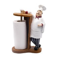 American Creative Simple Vertical Kitchen Paper Towel Rack Resin Roll Paper Rack for Restaurant Chef Decoration Shop Furniture