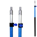 Extentool  Fiberglass Aluminum Telescopic Pole for Gutter Cleaning With Other House Hold Cleaning Tools