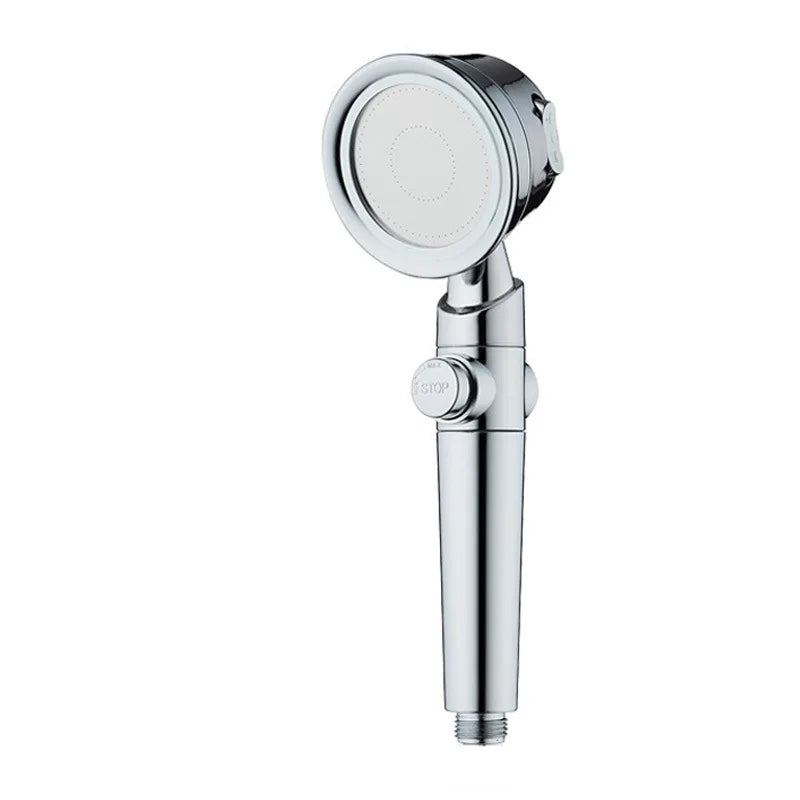 High Pressure Handheld Shower Head Set 3 Functions Shower Head with Shower Hose and  Bracket