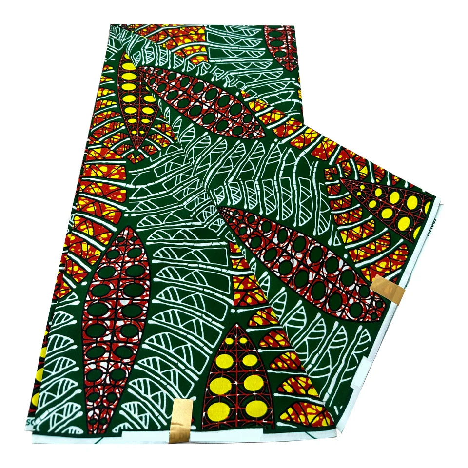 100% Cotton Super Hollandais Holland Wax African Fabric Veritable Dutch Batik Print Pagne Cloth for Sewing Dress