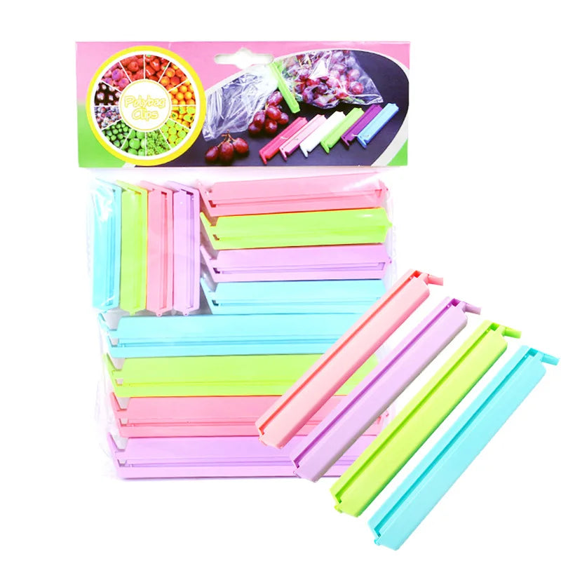 Food Snack Storage Seal Bag Clips 12pcs Per Set