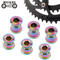 MUQZI Crankset Bolts 6.5/8.5/12.9mm Bicycle Single Double Chaining Bolts Screws Road Mountain Bike Chain Ring Bolt