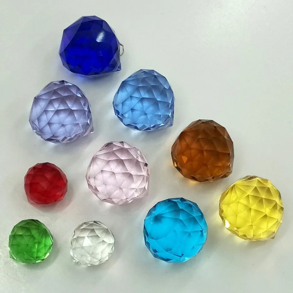 New Chandelier 80mm Crystal Ball Crafts Home Lighting Ball Lamps Lighting Accessories Pendant Crystal Pendant Customization