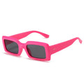 Stylish Square Jello Sunglasses Small Square Glasses 2022 Retro Rectangular Sunglasses Women