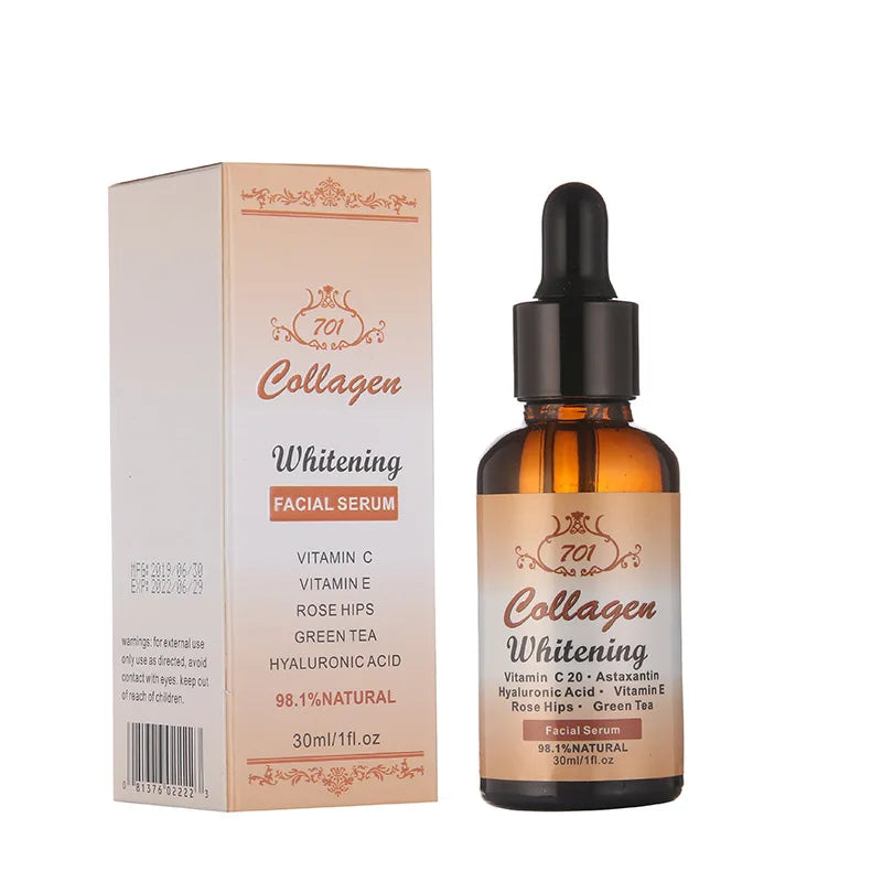 Factory Wholesale Best Whitening Moisturizing Skin Care Kojic Acid & Collagen Serum Facial Anti-aging Face Serum 30ml
