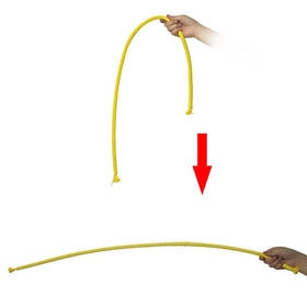 Classic India Stiff Rope Trick Soft Rope to Harden Stage Street Magic Props Party Show Performance Magic Toy JM155