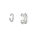 Factory Wholesale 925 Sterling Silver Clip on Earrings Ear Cuff for Women Girl Lady Without Piercing Earring Jewelry